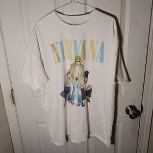 Nirvana Kurt Cobain Graphic T-shirt